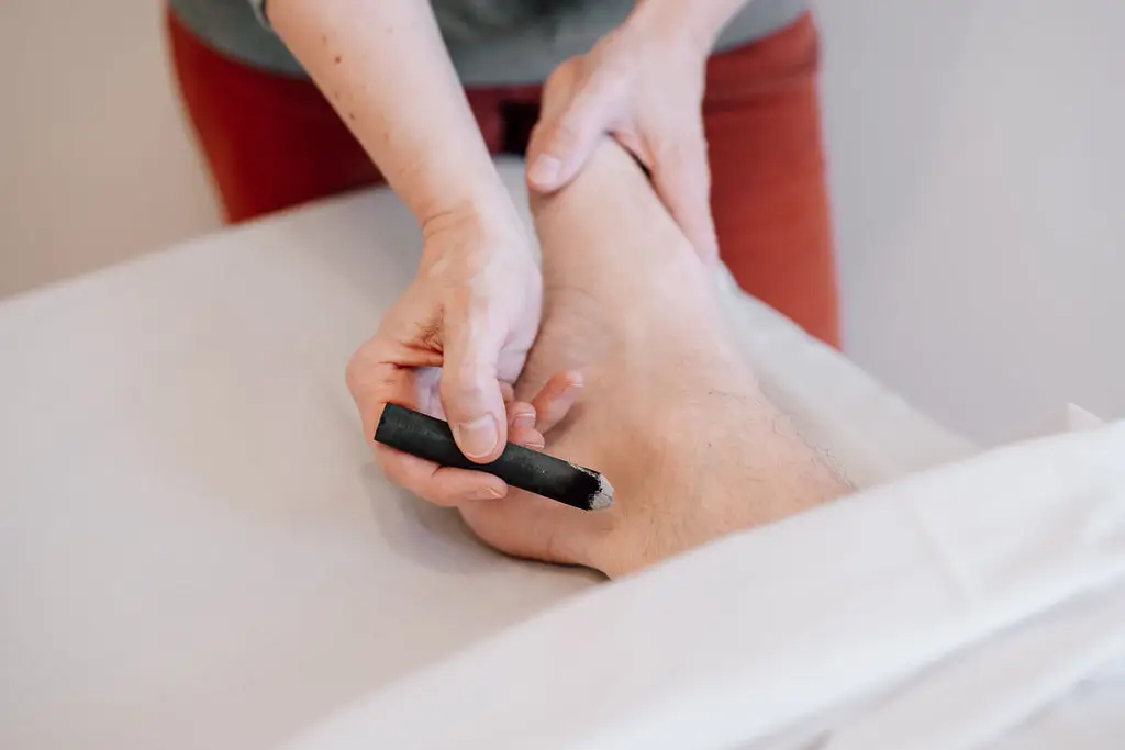 Tuina Behandlung Moxen